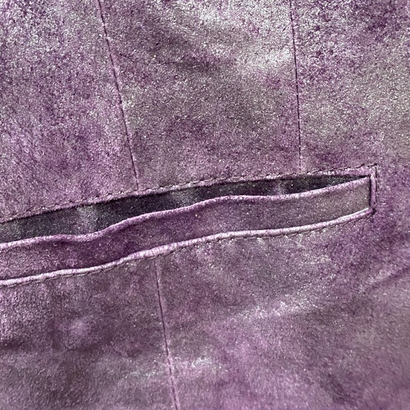 Alice Blue Leather Jacket - Picture 5 of 10